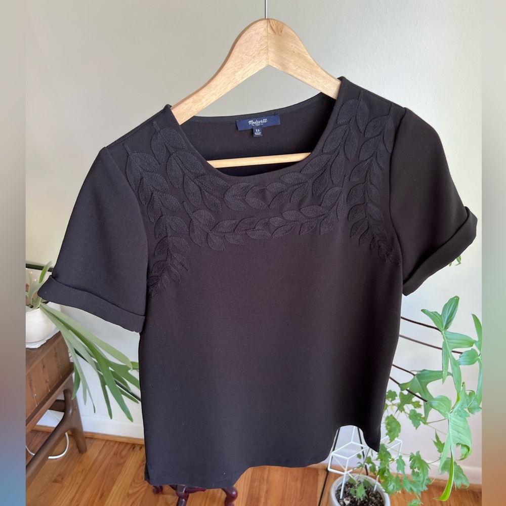 Madewell Embroidered Top
